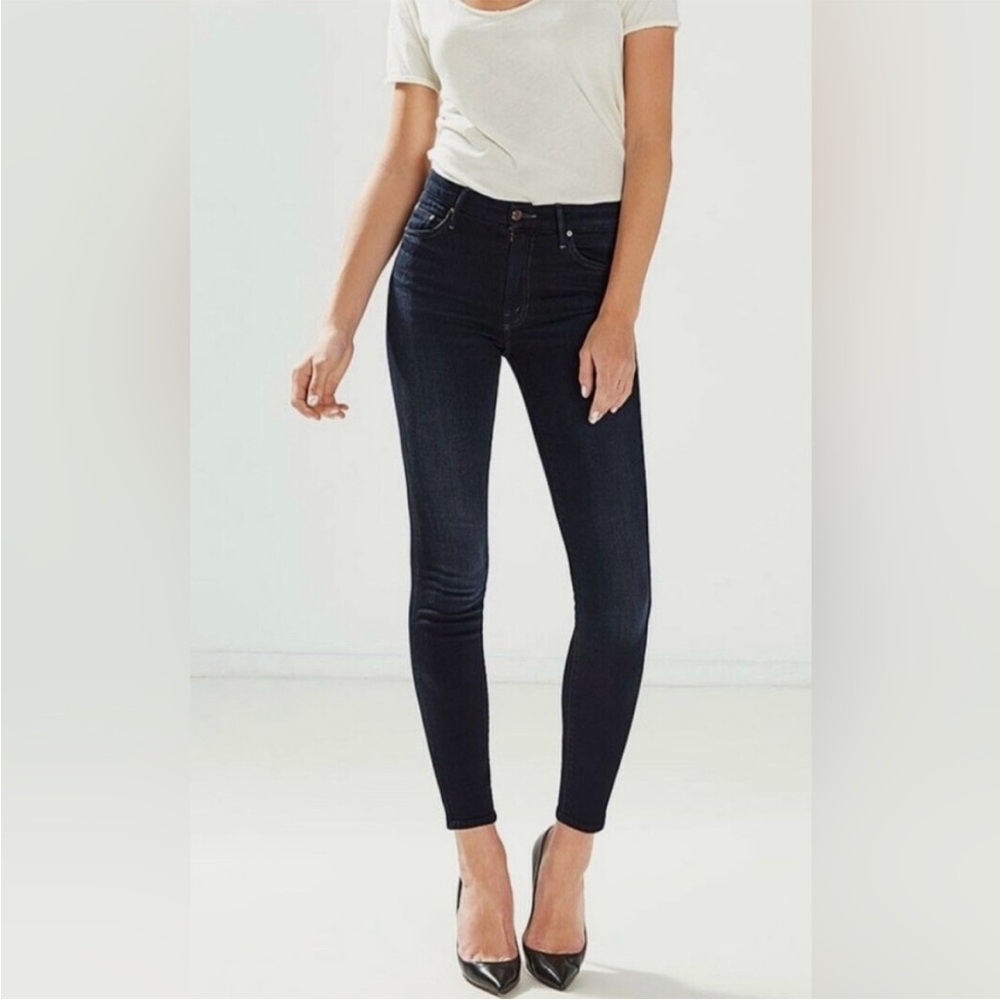 MOTHER the high waisted looker coffee tea or me dark wash‎